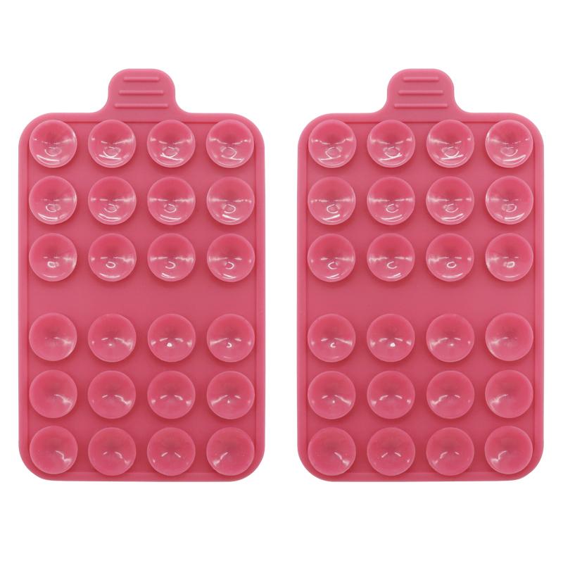 Двусторонняя присоска, силиконовые присоски для мобильных телефонов, присоска, настенная подставка, коврик, противоскользящий держатель, монтажная накладка