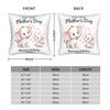 Our First Mothers Day Together Pillowcases Funny Pillow Case For Office Car Home Decor Comfy Pillow Cover