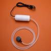 Silent Oxygenator Small Oxygen Pump Portable Mini Usb Charging Fish Tank Oxygen Pump Fish Farming Aquarium Supplies Black White