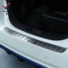 Подходит для Nissan Leaf ZE1 2017 18 19 20 Задний бампер Защитная накладка Порог Снаружи Багажник Панель порога Декоративные аксессуары