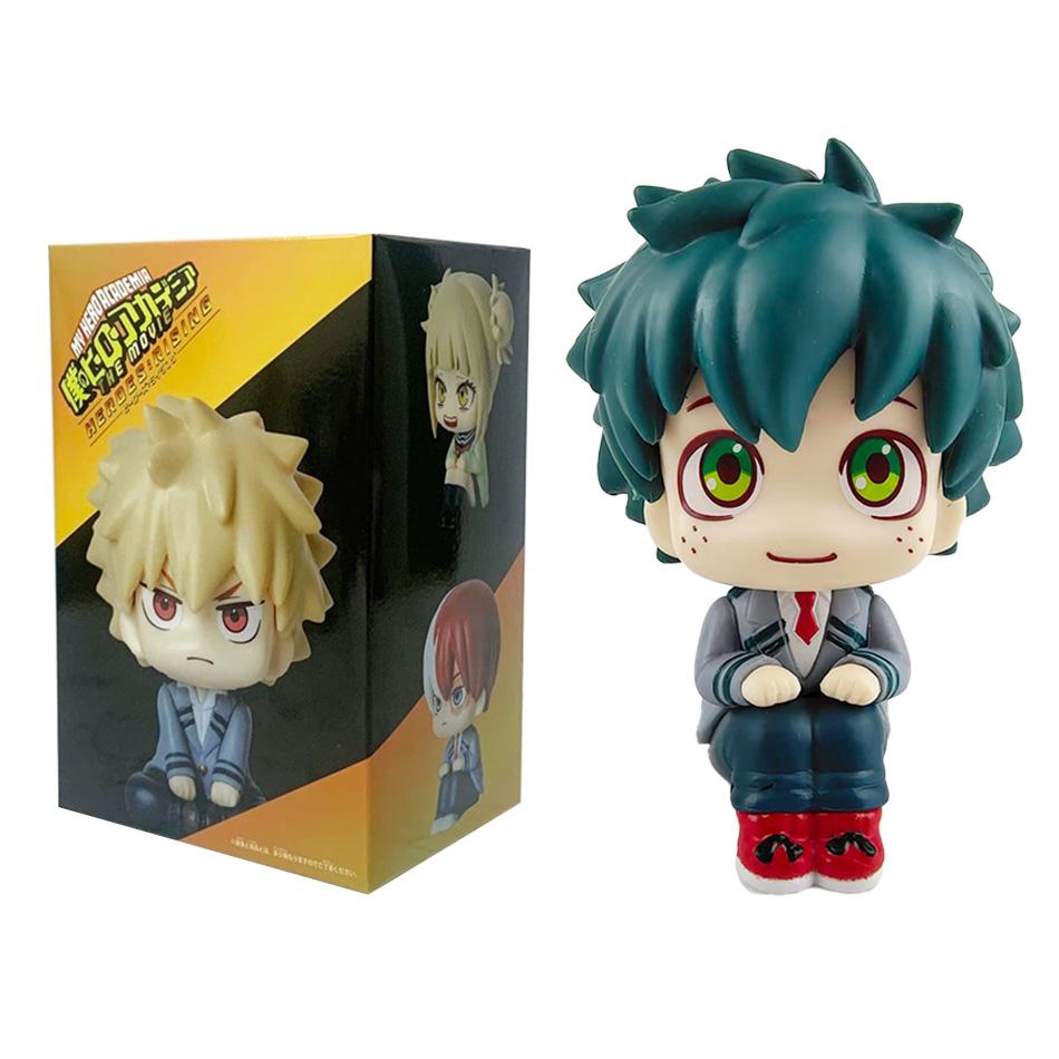 10 см Аниме Фигурка Boku no Hero Academia Мидория Изуку Фигурка Бакуго Кацуки/Тодороки Шото Фигурка ПВХ Коллекционные Игрушки