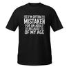 NEW Men's Funny Sarcastic Adult Humor TShirt, Quote Graphic Tee Cotton Top