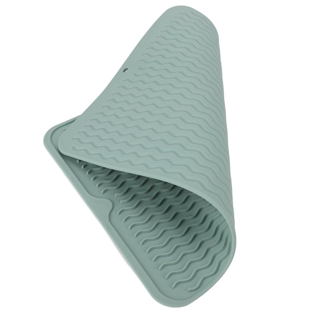 Коврик для сушки посуды Мягкий Гибкий Резиновый Термостойкий Нескользящий Не содержит БФА Экологичный Широкое применение Подушечка для сушки посуды