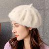 Женская шапка из искусственного меха, пушистая зимняя теплая шапка в русском стиле, русская шапка из искусственного меха, русская шапка из искусственного меха для женщин и девочек, подарок