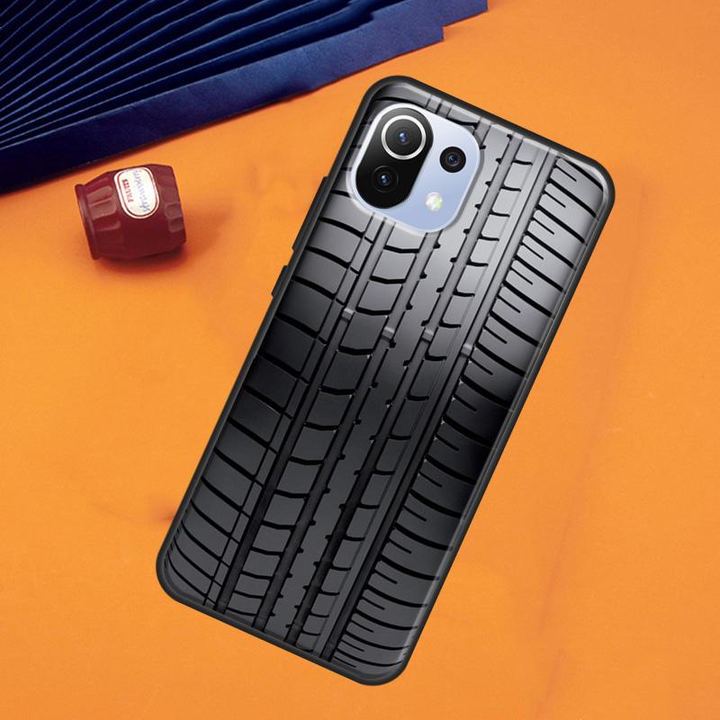 Чехол с рисунком протектора шины для POCO F5 X3 X5 Pro F3 F4 X4 GT M5s C40 Чехол для Xiaomi 13 11T 12T Pro 12 Lite 12X