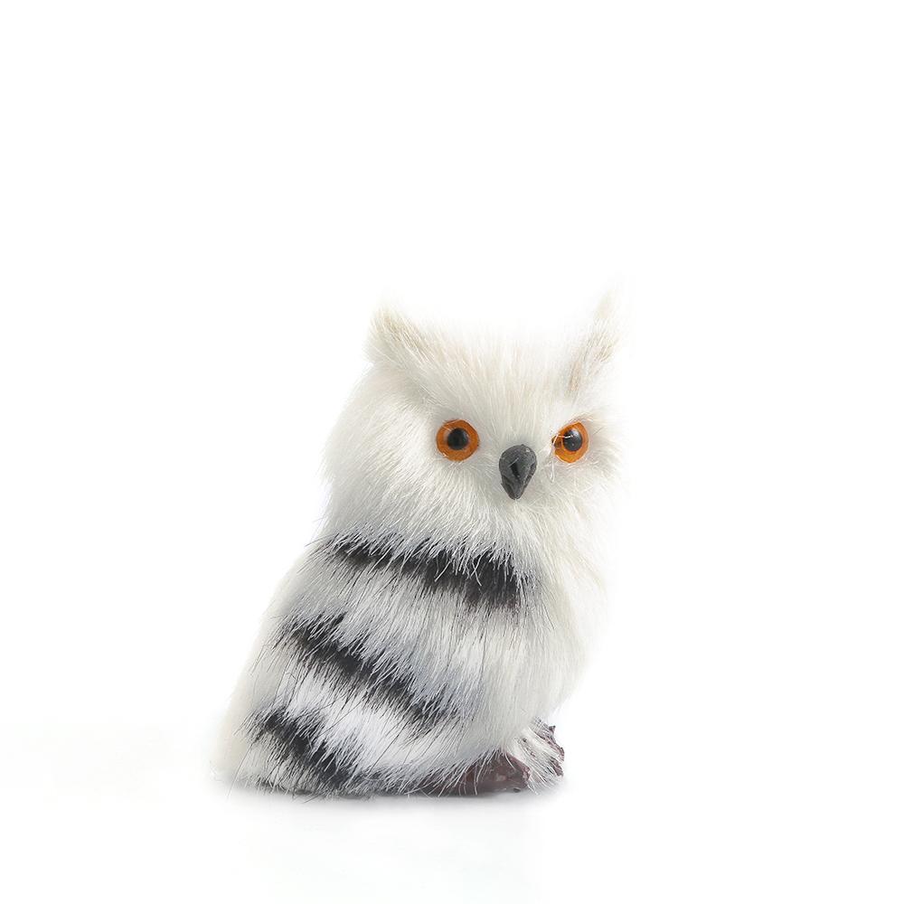 Милый декор рабочего стола Птица Животное Пушистые украшения Поделки Украшения в виде животных Украшения в виде совы Домашний декор