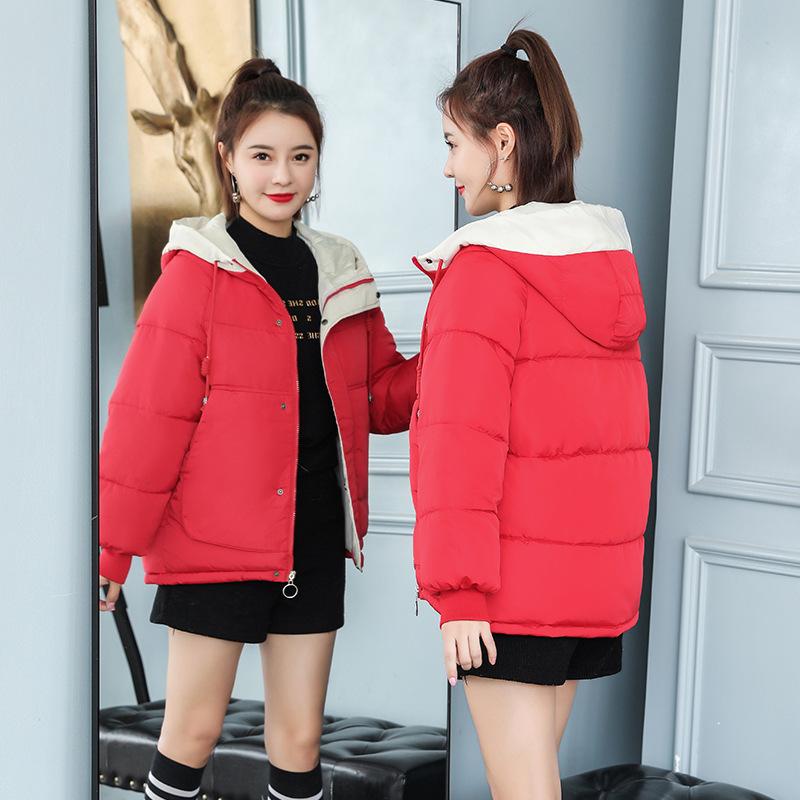 Women's Winter Short Hooded Padded Jacket Small Padded Jacket Down Padded Jacket Commuter