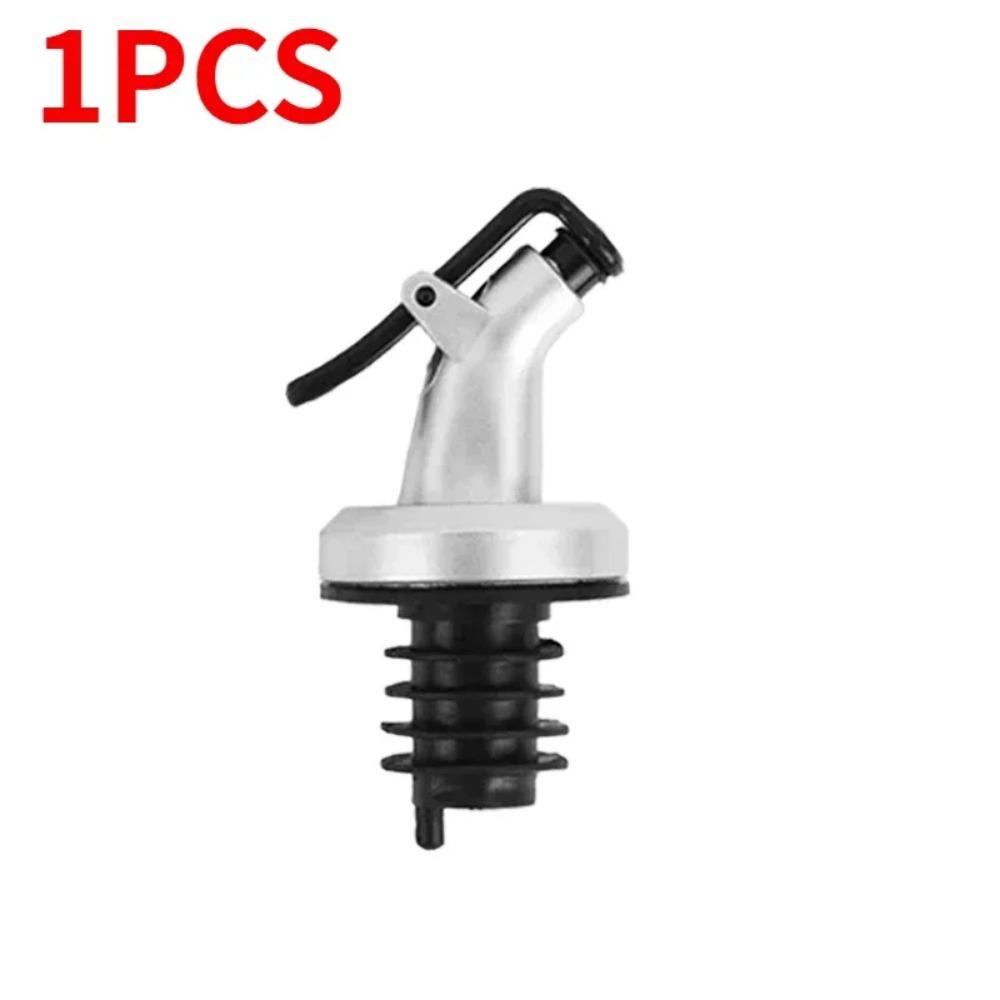 Oil Bottle Stopper Wine Pourer Lock Plug Sealing Leak-proof Nozzle Sprayer Liquor Dispenser Oil Pour Spout Cap Kitchen Tools