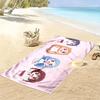 Himouto! Umaru‑chan Print Beach Towel, Large Soft Quick Dry Towel for Beach Camping Swimming