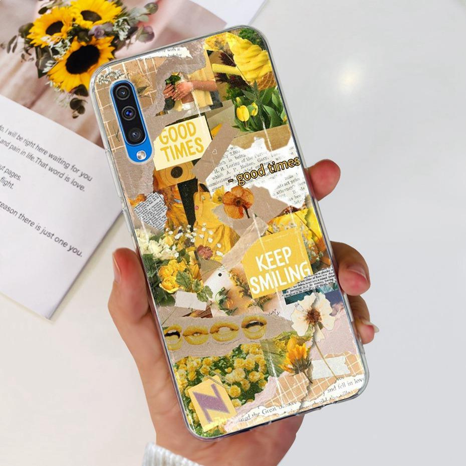 Модный расписной чехол для Samsung Galaxy A50 A50S A30S, мягкая силиконовая TPU задняя крышка для Samsung A30S A 50 50S, чехлы для телефона