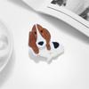 Trendy Fashion Trendy Versatile Cute Cartoon Animal Puppy Acrylic Jewelry Clothing Decorative Brooch