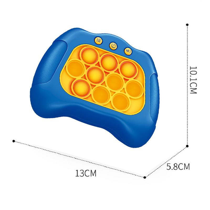 Поп лайт фиджет игра быстрая толкающая пузырь игра ручка игрушки мальчики и девочки антистресс игрушки с машиной для ювелирных изделий
