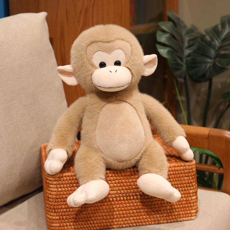 Famous Baby Panchi Plush Toy Cute Thumb Monkey And Red Orangutan Mom Soft Doll Stuffed Animal Plushies Lovely Gift