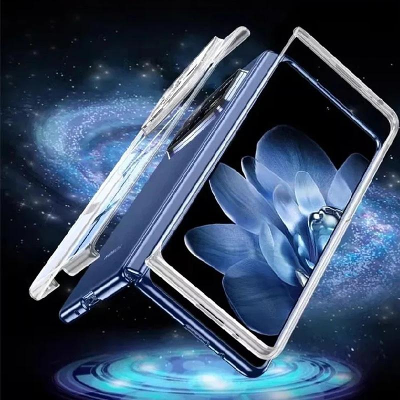 Для Xiaomi Mix Fold 4 HD Прозрачный чехол для телефона для Mi Mix Fold 3 2 Жесткий защитный чехол для ПК для Mix Fold 2 Прозрачный прочный чехол для Mix Fold 4 3 2 Fundas