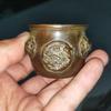 Antique Collection Old Objects Bronze Incense Burner Genuine Copper Ornaments
