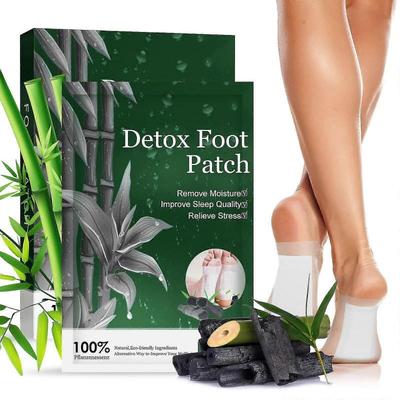 Детокс пластыри для ног Детокс подушечки для ног для выведения токсинов и влаги из организма Глубоко очищающие подушечки