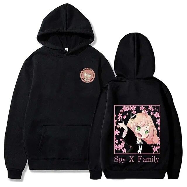 Толстовка с капюшоном в стиле аниме Spy X Family, толстовки Anya Forger Bond, толстовка Yor Blair Y2k, пуловер на весну и осень для мужчин и женщин