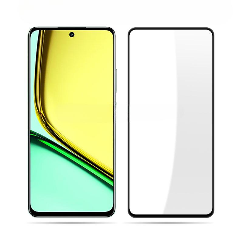 9D закаленное стекло для Realme C67 C65, прозрачная защитная пленка с черным краем для REALME RealmeC67 RealmeC65, защитная передняя пленка