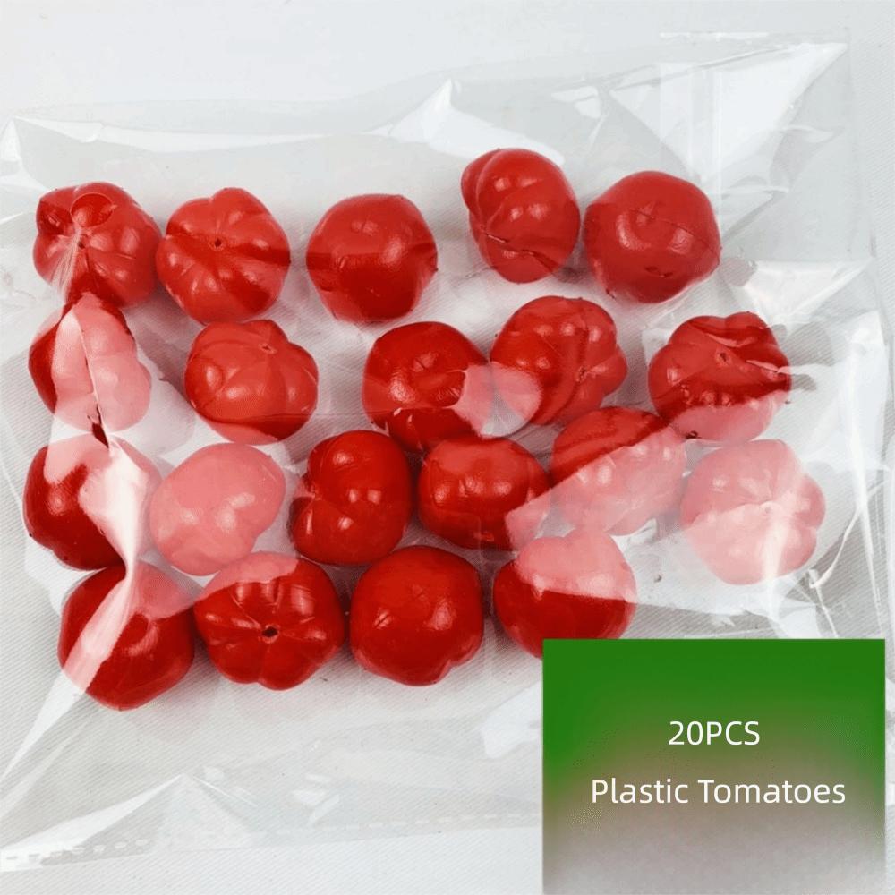20PCS Multicolor Simulation Fruits Vegetables Fake Cherry Lemon Patoto  Party Wedding Supplies