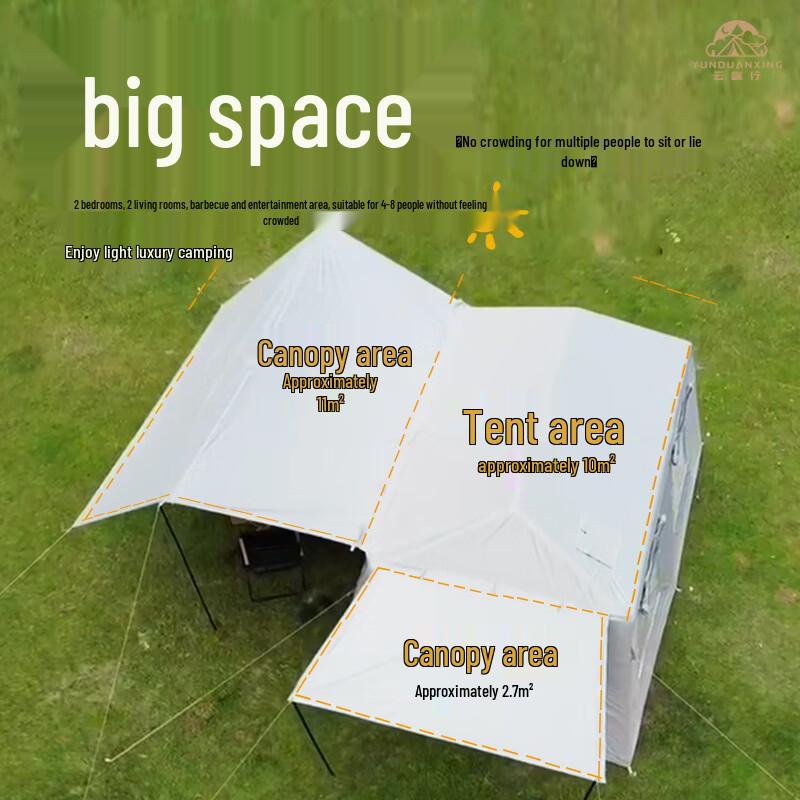 ZISIZ Inflatable Outdoor Camping Tent