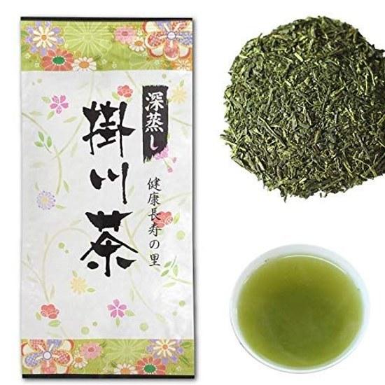 Shizuoka Kakegawa Tea Deep Steamed Ara Kabuse Saji Motoseicha Sencha Green Leaves Kyusu Use Japanese 3 Bottle Set (80g3)