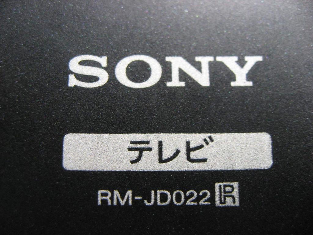 Sony Оригинальный пульт дистанционного управления телевизором Sony RM-JD022