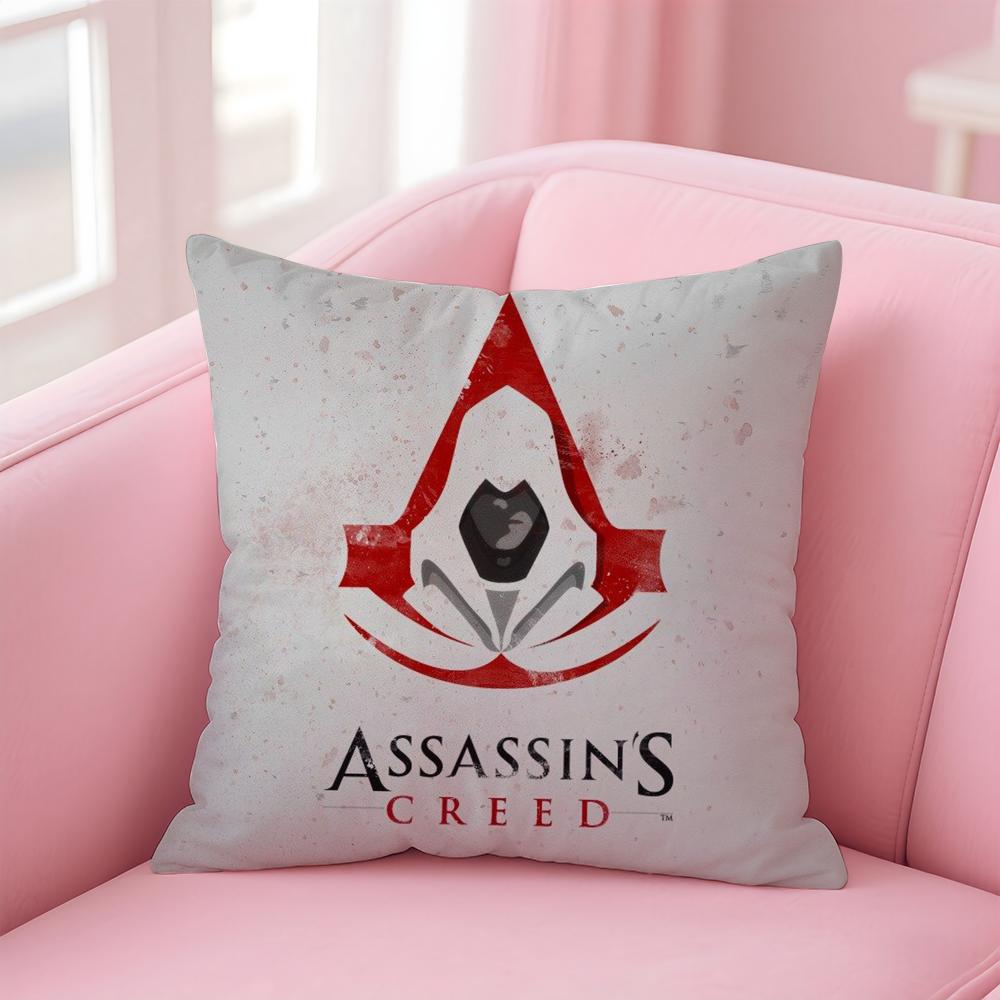 Чехол на подушку Game A-Assassins CreedS для дома и автомобиля, многоцелевой, двусторонний, мягкий и прочный для повседневного использования