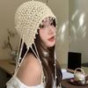 Beanies Knit Cap Crochet Flower Ethnic Style Hat  Apparel Accessories