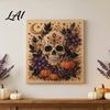 Relaxing Arts And Crafts for Home 2Pcs Halloween Faux Pearl Art Ghost Pumpkin Witch Crow Painting DIY Handmade Gift Craft Enthusiasts Kit