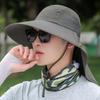 Спортивная шляпа для походов в джунгли, рыболовная шляпа, широкополая шляпа с защитой от солнца, быстросохнущая мужская рыболовная кепка