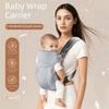 Multifunctional Use Baby Wrap Carrier Portable Type Baby Swaddle Strap Newborn Sling  3-48 Month