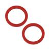 2PCS E61 Silicone Group Gasket 8mm Grouphead Gasket Replacement for Gaggia Coffee Machines