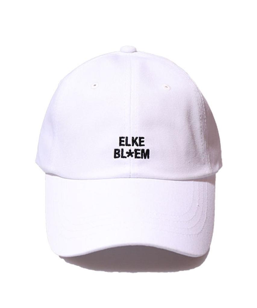 Кепка-бейсболка Elkebeullum Logo Basic Белая