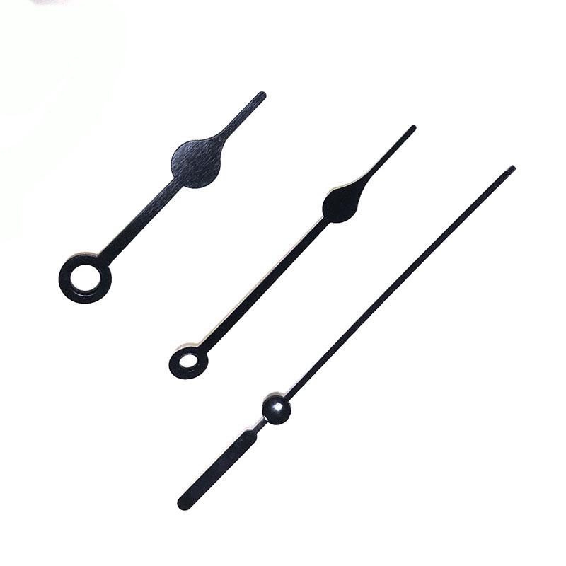 Quiet Silent Retro Quartz Clock Movement Black Hands Mechanism Parts DIY