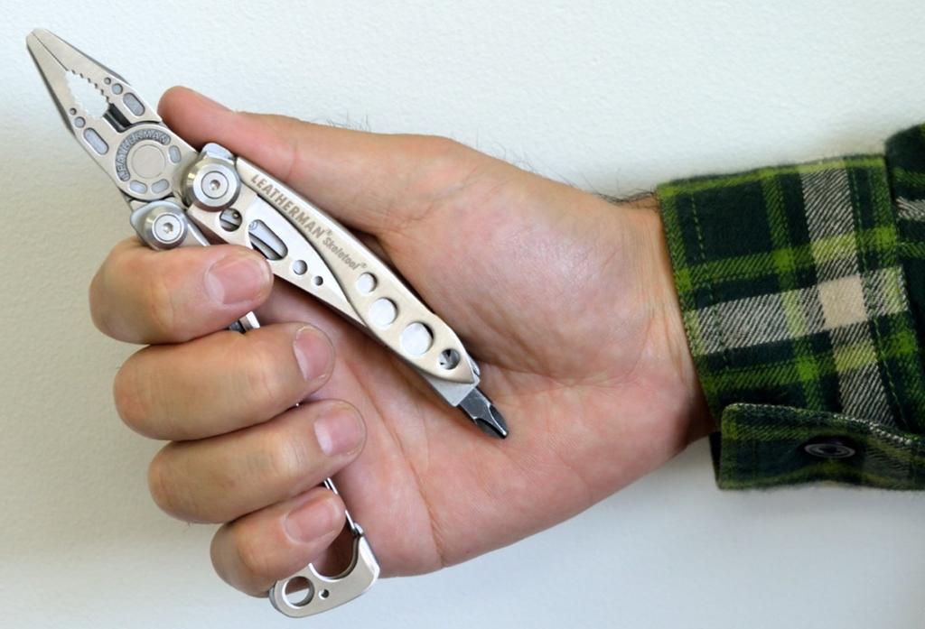 LEATHERMAN SKELETOOL Японский многофункциональный инструмент с 25-летней гарантией [Оригинальный продукт]