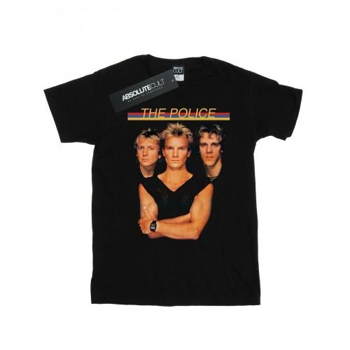 The Police Womens/Ladies Band Photo Cotton Boyfriend T-Shirt