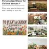 Bestylez Vintage Gardening Tin Sign - 20% Off Green Metal Plant Decor for Wall