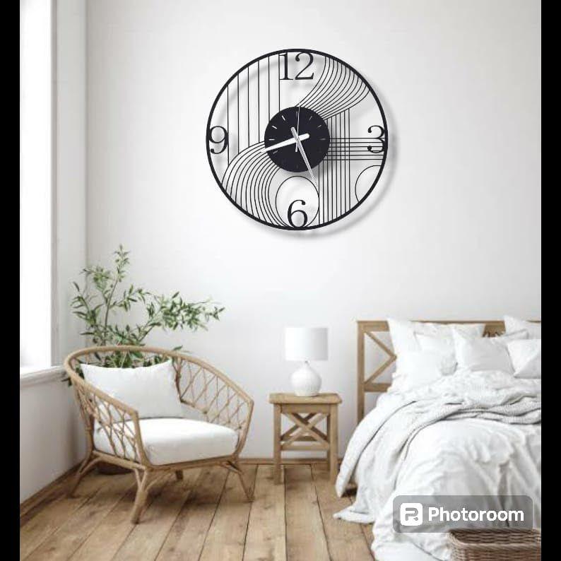 Clock for Home and Hall, Living Room, Bedroom, Office, Antique Big Size Modern Wall Watch for Home Decor (, 40 Cm)
