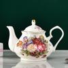 400ML Teapot English Afternoon Tea Set Teapot High-Grade Porcelain Coffee Pot Heat Resistant Kettle Pot