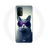 Case for Oppo A54 5G Cat Glasses Style