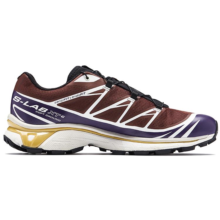 SALOMON XT 6 'Коричневый Бордовый' 414547