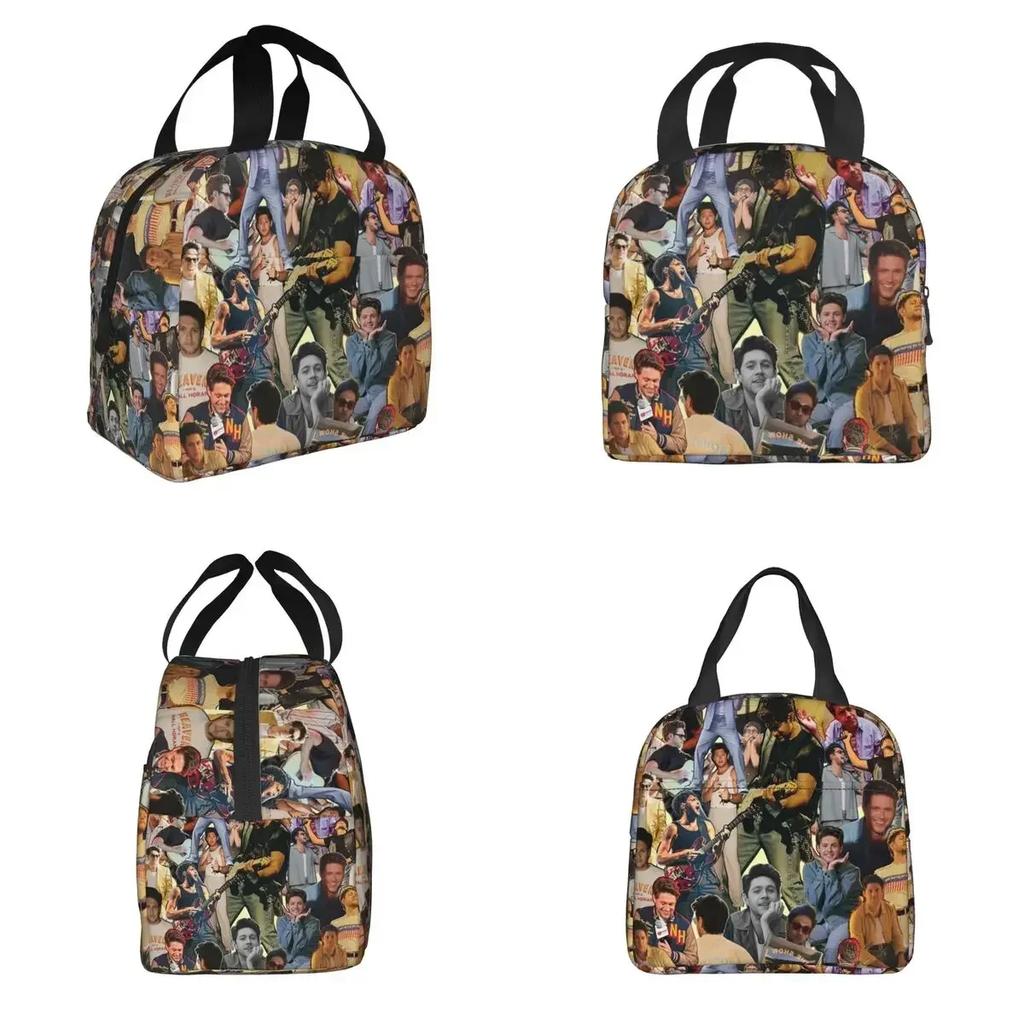 The Show Niall Horan Insulated Lunch Bag for Women Children Leakproof Food Boxes Thermal Lunch Box Tote