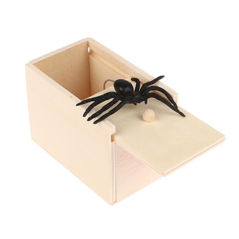 Spider Prank Scare Box Spider In A Box Prank Gifts Gag Pull Toy Joke Trick
