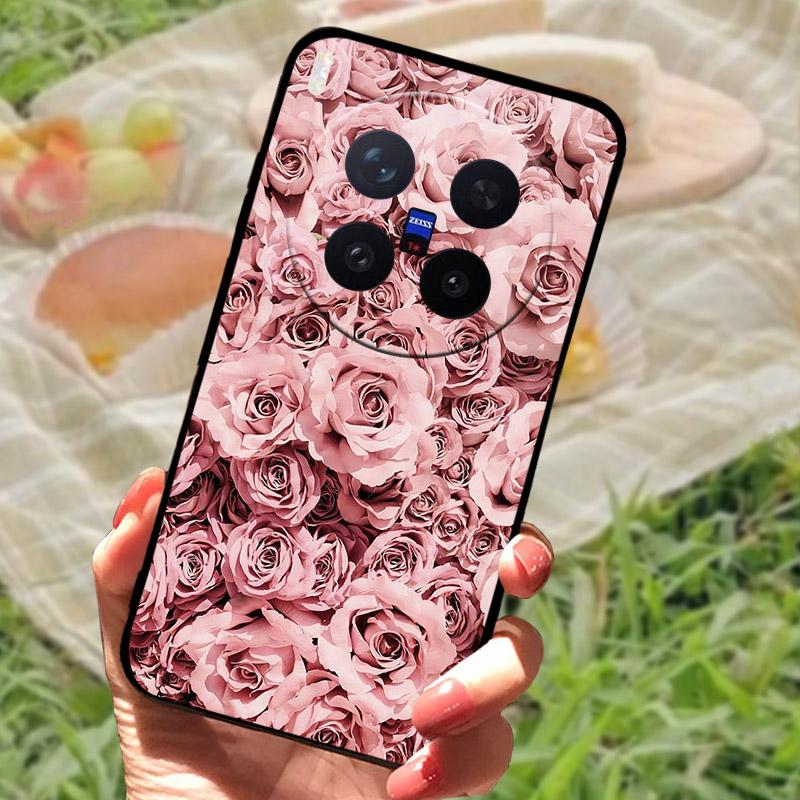 Чехол для VIVO X300 Pro 5G X300Pro V2502A Противоударный Силиконовый Мягкий ТПУ Задняя Крышка Для Телефона VIVO X 300 Pro Чехол Fundas