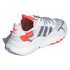 Adidas Originals Nite Jogger Fabric Sports Versatile Non-Slip Breathable Low-Top Lifestyle Casual Shoes Unisex Sneaker White Gray Pink FV1310