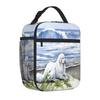 Bestselling Great Pyrenees At The Beach David Rogers Monochrome Lunch Bag Homemade Bento Picnic Lunch Bag