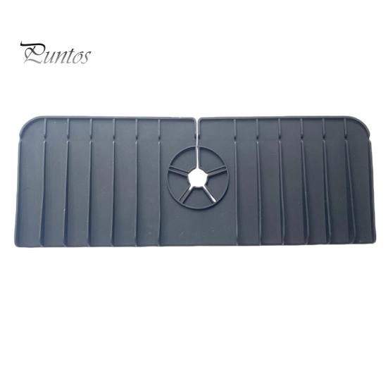 Многофункциональный силиконовый кухонный сливной коврик, брызгозащищенный сливной коврик для крана, противоскользящий складной защитный коврик для раковины