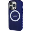Audi Iml Big Logo Magsafe Case Iphone 14 Pro 6.1 Niebieski/Navy Blue Hardcase Au-Imlmip14P-Q5/D2-Be