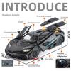 Новый 1:18 Mercedes Benz AMG ONE Super Sports Vehicle Alloy Dieacst Model Car Sound & Light Classic Hobby Collectibles Birthday Gifts