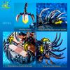 Конструктор Moc Technicial Machinery Модель Рыбы-фонаря Строительный Блок Морская Серия Кирпичный Строительный Игровой Набор Для Детей Домашний Декор